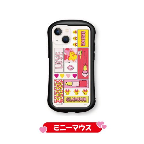 ディズニーキャラクター iPhone13mini/12mini対応ハイブリッドクリアケース DN-890 /ミッキーマウス ミニーマウス ドナルドダック グーフィー チップ＆デール | gourmandise | 02