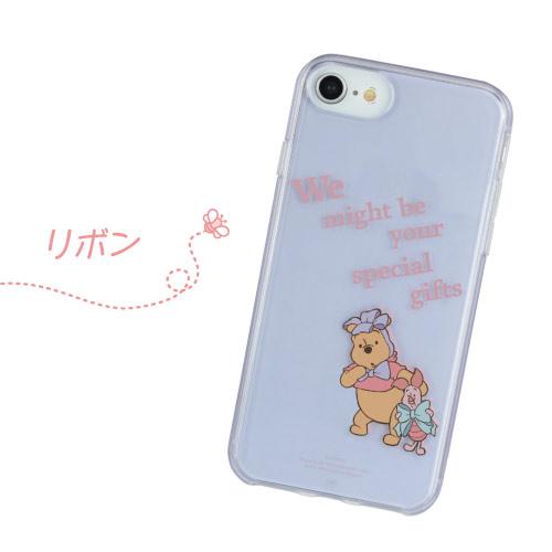 ディズニーキャラクター iPhoneSE(第3世代/第2世代)/8/7/6s/6対応ソフトケース DNG-95 / リボン かいぞく おうさま | gourmandise | 01