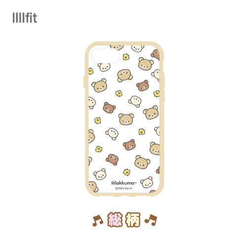 送料無料 リラックマ IIIIfit IIIIfit Clear iPhoneSE(第3世代/第2世代)/8/7/6s/6対応耐衝撃ケース ハイブリッド イーフィット クリア 透明 GRC-331-2 | gourmandise | 02