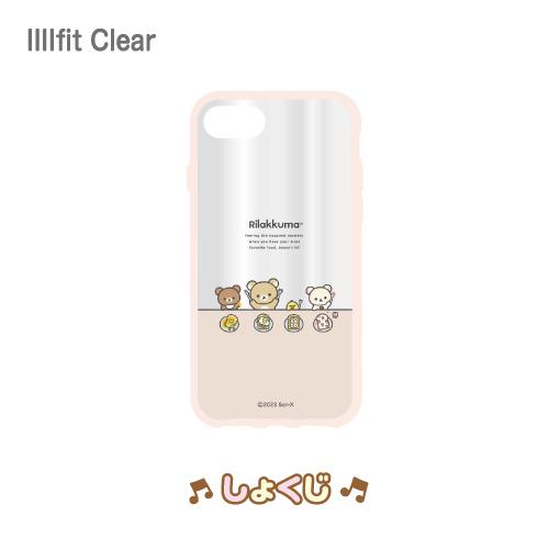 送料無料 リラックマ IIIIfit IIIIfit Clear iPhoneSE(第3世代/第2世代)/8/7/6s/6対応耐衝撃ケース ハイブリッド イーフィット クリア 透明 GRC-331-2 | gourmandise | 04