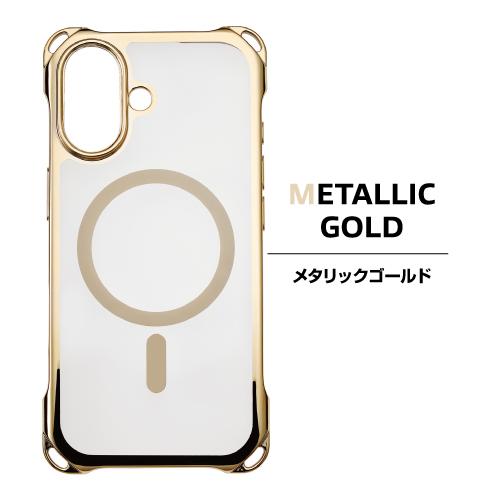 SUNCREST iPhone17対応 4ホールケース MagSafe対応4つ角ストラップ