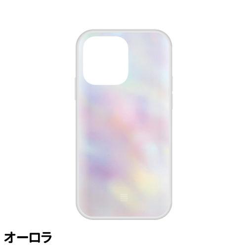 送料無料 IIIIfit Clear Premium iPhone14Pro/13Pro対応 ケース IFT-124 /ベッコウ オーロラ レーザー/ | gourmandise | 02