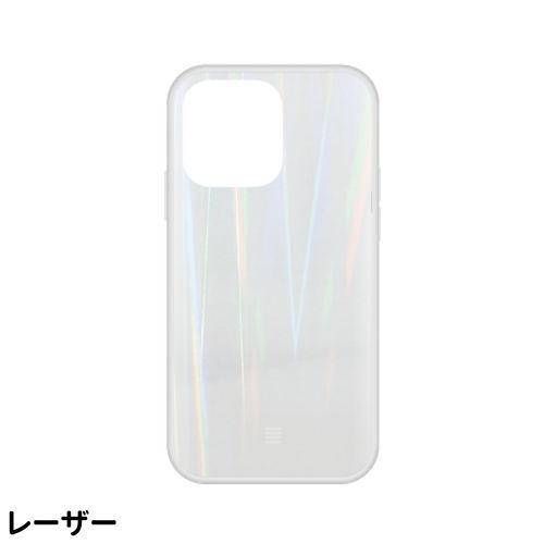 送料無料 IIIIfit Clear Premium iPhone14Pro/13Pro対応 ケース IFT-124 /ベッコウ オーロラ レーザー/ | gourmandise | 03