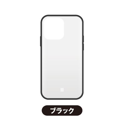 IIIIfit Clear iPhone14ProMax/13ProMax/12ProMax対応ケース IFT-127 / ブラック クリア | gourmandise | 01