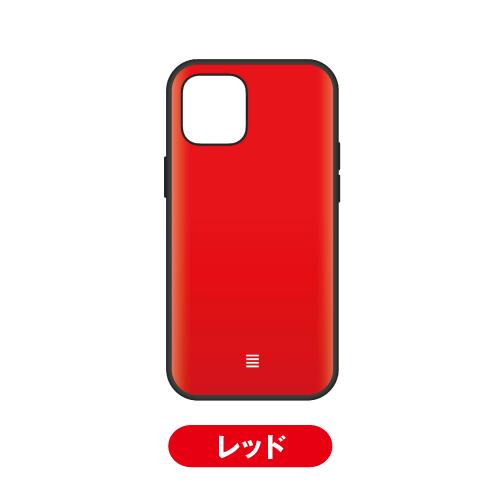 IIIIfit iPhone13mini/12mini対応ハイブリッドケース IFT-81 /ホワイト ブラック グレー ブルー レッド グリーン ピンク アイボリー マーブル ウォールナット | gourmandise | 05