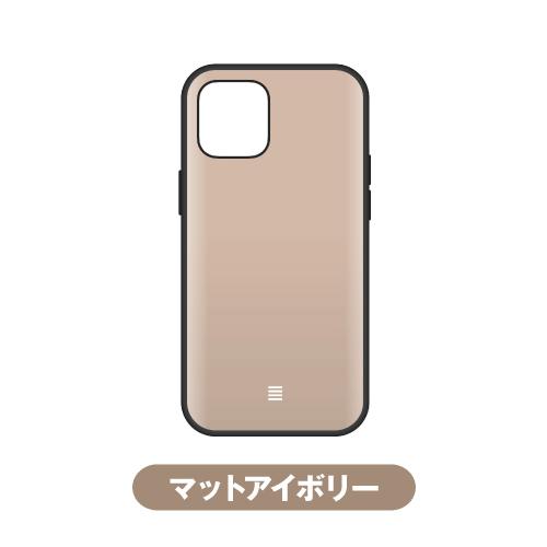 IIIIfit iPhone13mini/12mini対応ハイブリッドケース IFT-81 /ホワイト ブラック グレー ブルー レッド グリーン ピンク アイボリー マーブル ウォールナット | gourmandise | 08