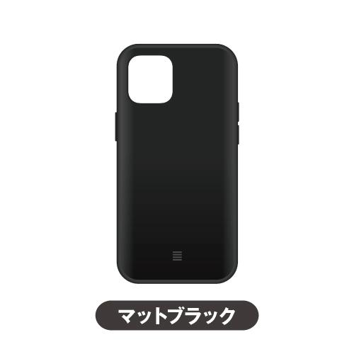 IIIIfit iPhone13mini/12mini対応ハイブリッドケース IFT-81 /ホワイト ブラック グレー ブルー レッド グリーン ピンク アイボリー マーブル ウォールナット | gourmandise | 09
