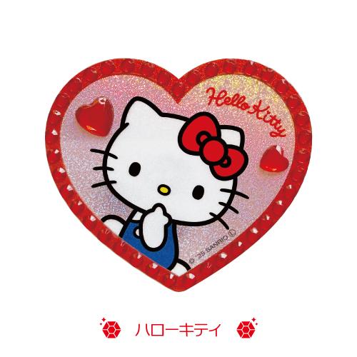 サンリオキャラクターズ ジュエリーステッカー オーロララメ＆ラインストーン付き JS-SA01-4 / ハローキティ シナモロール マイメロディ クロミ | SUNCREST | 01