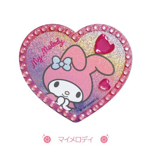 サンリオキャラクターズ ジュエリーステッカー オーロララメ＆ラインストーン付き JS-SA01-4 / ハローキティ シナモロール マイメロディ クロミ | SUNCREST | 03