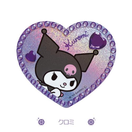 サンリオキャラクターズ ジュエリーステッカー オーロララメ＆ラインストーン付き JS-SA01-4 / ハローキティ シナモロール マイメロディ クロミ | SUNCREST | 04