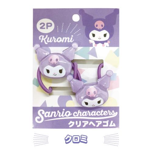 サンリオ　マイメロ　ハローキティ ヘアクリップ　ヘアゴム　クロミ アイプランニング サンリオキャラクターズ クリアヘアゴム K