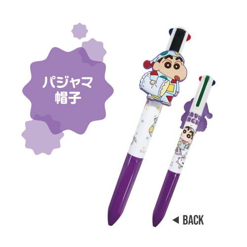 アイプランニング クレヨンしんちゃん マスコット付き4色ボールペン K