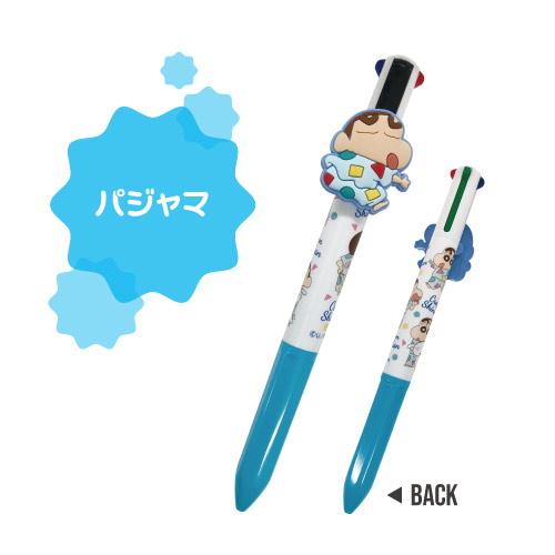アイプランニング クレヨンしんちゃん マスコット付き4色ボールペン K
