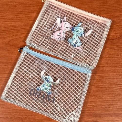 マリモクラフト Disney/ディズニー PVCクリアポーチ 水彩スケッチ