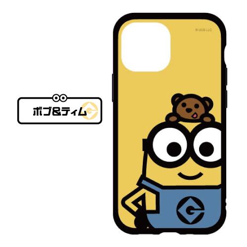 送料無料 怪盗グルー/ミニオンズ シリーズ IIIIfit iPhone13mini/12mini対応ケース MINI-296 /ボブ＆ティム バナナ | gourmandise | 01