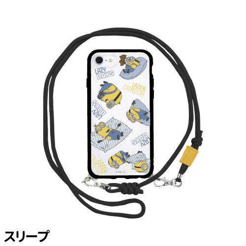 送料無料 『怪盗グルー／ミニオンズ』シリーズ IIIIfit Loop iPhoneSE(第3世代/第2世代)/8/7/6s/6対応耐衝撃ケース クリア MINI-401 /スリープ ボブ＆ティム/｜rinzo｜02