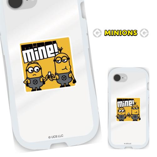送料無料 『怪盗グルー/ミニオンズ』シリーズ iPhone17e/16e対応 クリスタルクリアケース MINI-514 / MINIONS ステッカー | gourmandise | 01