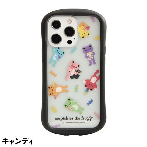 グランサンク i select iPhone13 Pro ケース ガラスケース かえるの