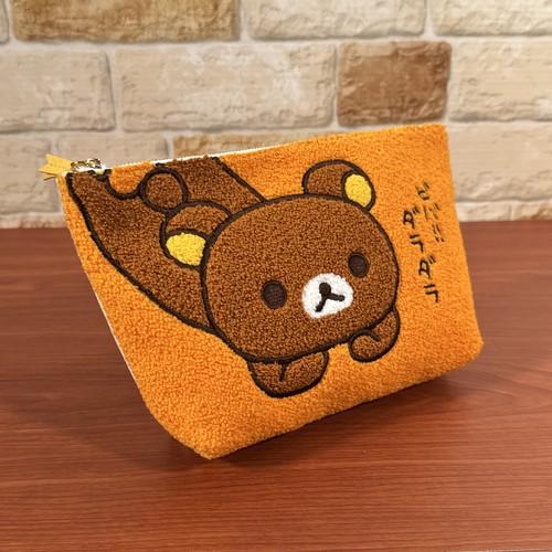 マリモクラフト 送料無料 リラックマ サガラ刺繍ポーチ MRK-819-21
