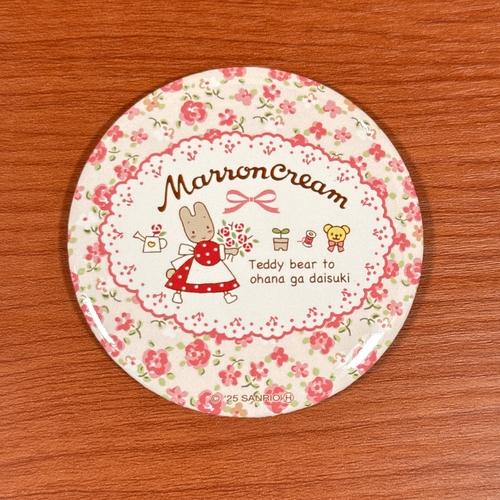 マリモクラフト サンリオ／マロンクリーム 40th 缶ミラー MRN-003-4