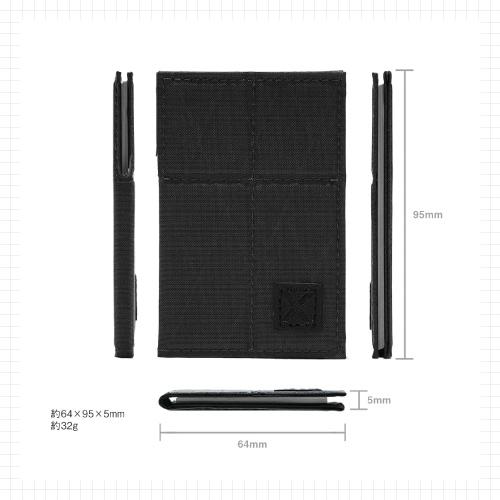 送料無料 XGO.style 名刺入れ MEISHI-CLIP MagSafe対応 マグネット式名刺クリップ スリム MX02-PT01 / ブラック ネイビー | apeiros | 03
