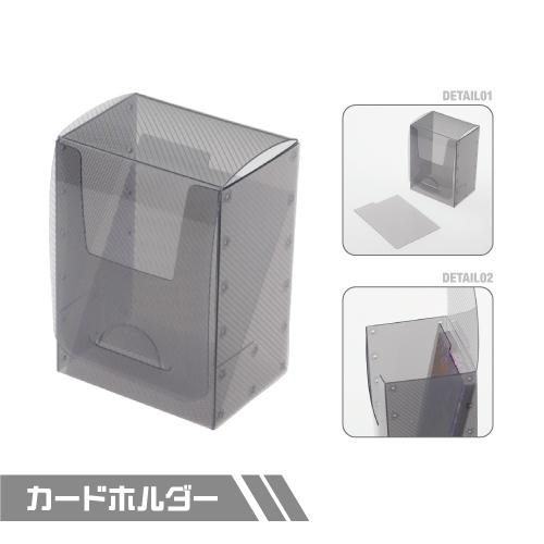 NEWカードホルダー カードケース /カードホルダー スリーブクリア スリーブブラック スリーブSサイズ | エンスカイ | 01