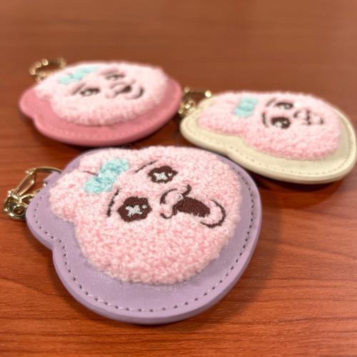 マリモクラフト おぱんちゅうさぎ キーホルダー サガラ刺繍 フェイス