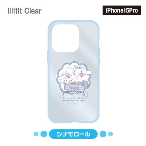 送料無料 サンリオキャラクターズ iPhone15/14/13対応 iPhone15Pro対応耐衝撃ケース IIIIfit IIIIfit Clear SANG-351-6 /クロミ シナモロール ハンギョドン｜rinzo｜21