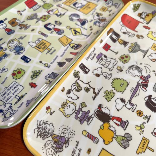 マリモクラフト ピーナッツ/スヌーピー メラミントレー SPIK-092-3