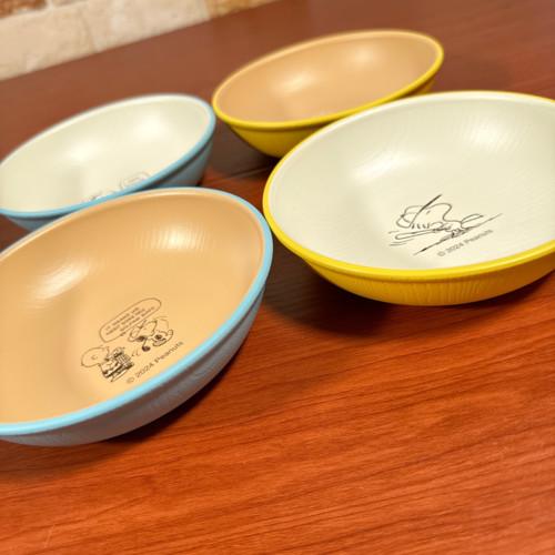 食器 【美品】[peanuts cafe]ラウンドプレートL 2枚セット