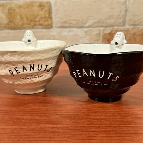 マリモクラフト ピーナッツ/スヌーピー フィギュア付き茶碗 SPTX-005-6