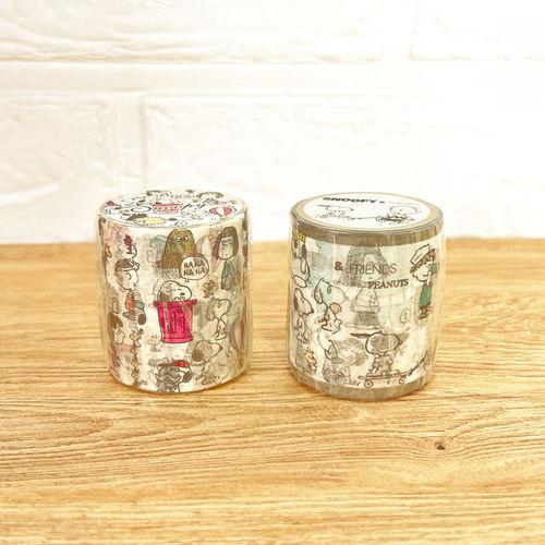 マリモクラフト ピーナッツ/スヌーピー マスキングテープ45mm／ALL