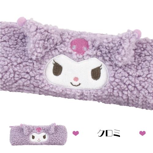 サンリオ モコモコペンポーチ SR-554388 / ハローキティ マイメロディ クロミ シナモロール ポチャッコ ハンギョドン | T'S FACTORY | 03