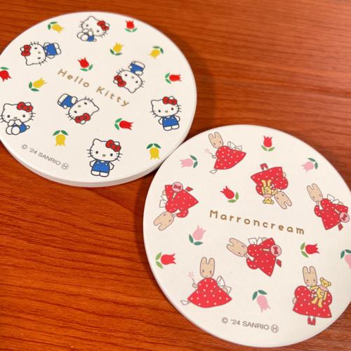 マリモクラフト サンリオキャラクターズ 吸水コースター／フラワー 