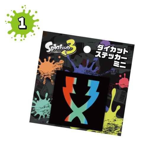 エンスカイ スプラトゥーン3 ダイカットステッカーミニ 8種 イカ
