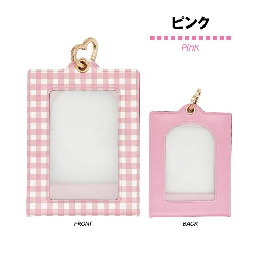 Wフォトスタンドホルダー TF-554173 /レッド ピンク オレンジ イエロー グリーン ブルー パープル ブラック リバーシブル 推し活 | T'S FACTORY | 02