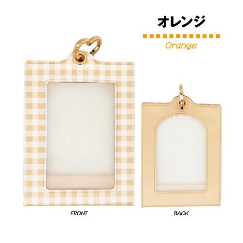 Wフォトスタンドホルダー TF-554173 /レッド ピンク オレンジ イエロー グリーン ブルー パープル ブラック リバーシブル 推し活 | T'S FACTORY | 03