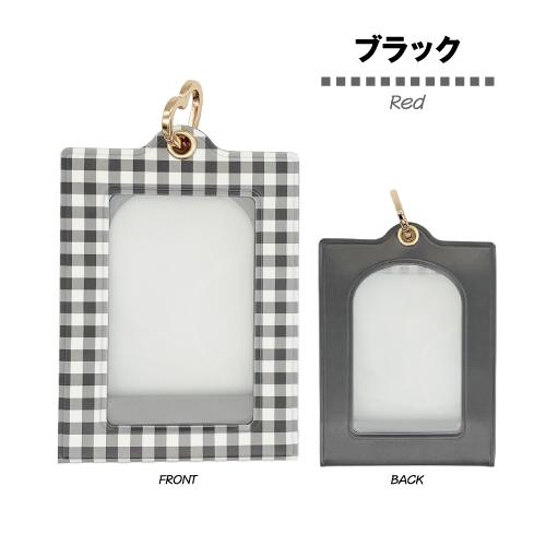 Wフォトスタンドホルダー TF-554173 /レッド ピンク オレンジ イエロー グリーン ブルー パープル ブラック リバーシブル 推し活 | T'S FACTORY | 08