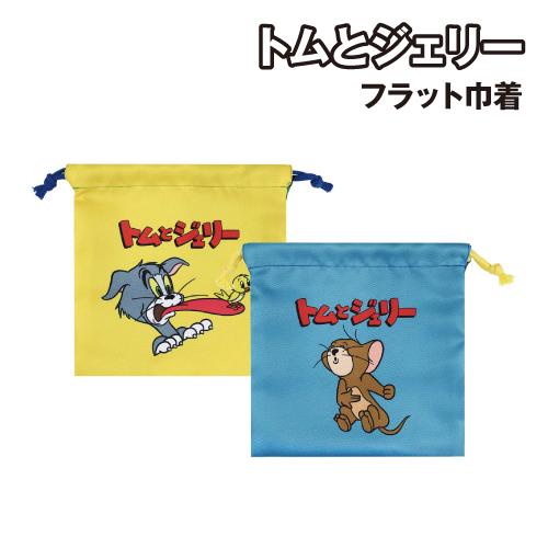 T'S FACTORY トムとジェリー フラット巾着 TJ-553036 / ファニーレトロ