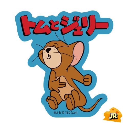 T'S FACTORY トムとジェリー ミニクリアステッカー ファニーレトロ TJ