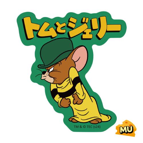 T'S FACTORY トムとジェリー ミニクリアステッカー ファニーレトロ TJ