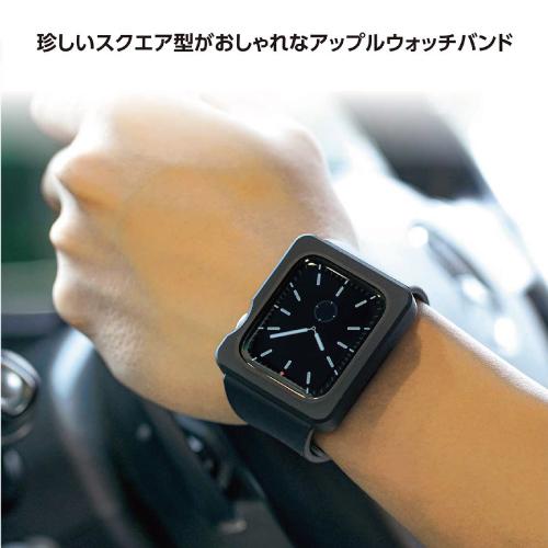 EYLE 送料無料 Apple Watch Series6/5/4/SE 40mm対応 バンド一体型