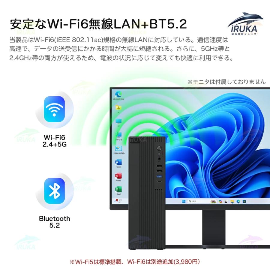 2026新品デスクトップパソコン パソコン Office付きインテル 第13世代