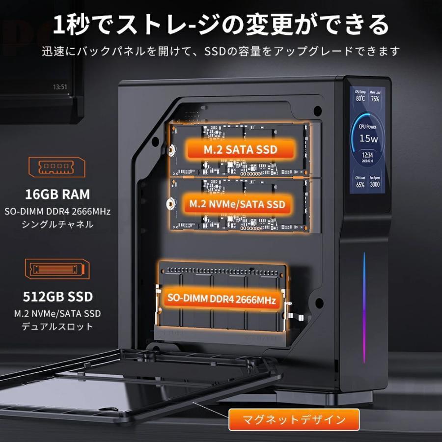 RAMメモリ16GB Windows11 ミニPC インテルプロセッサー搭載 RAMメモリ16GB Windows11 ミニPC インテルプロセッサー搭載 Amazon.co