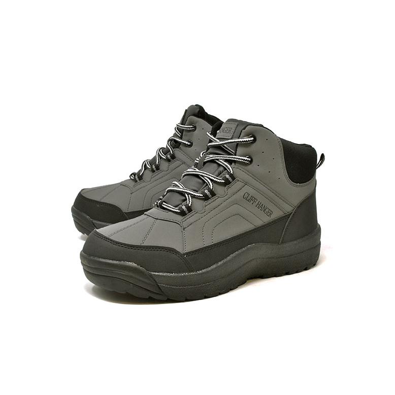 スパイクブーツ メンズ スノーブーツ ワンタッチスパイク 0659 グレー