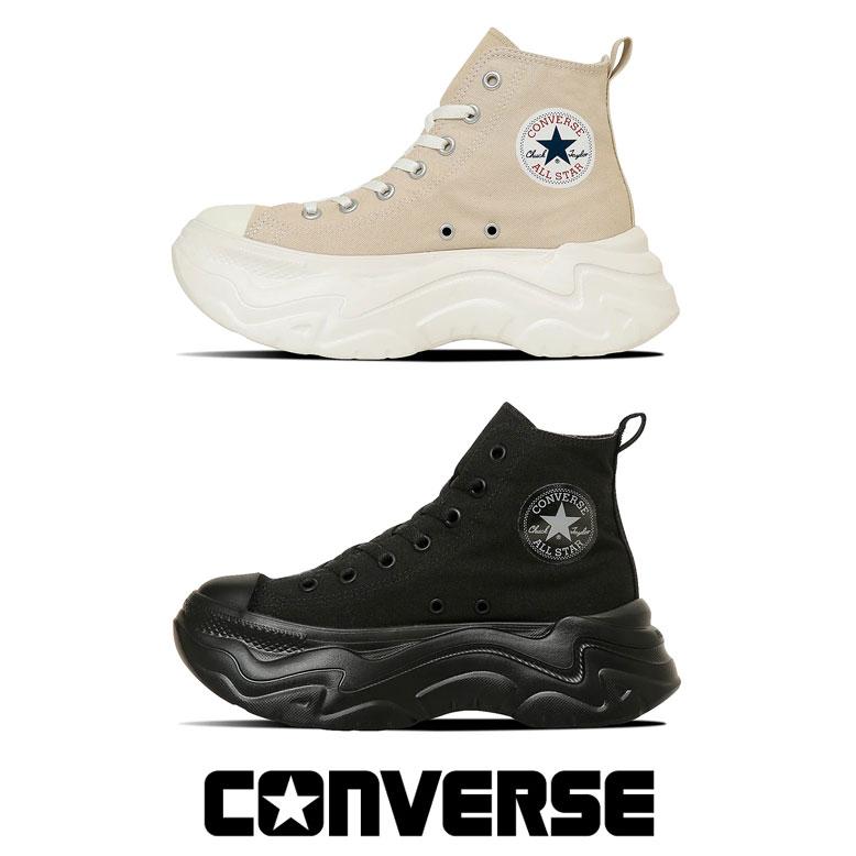 ALL STAR コンバース 厚底スニーカー オールスター シティハイクHI