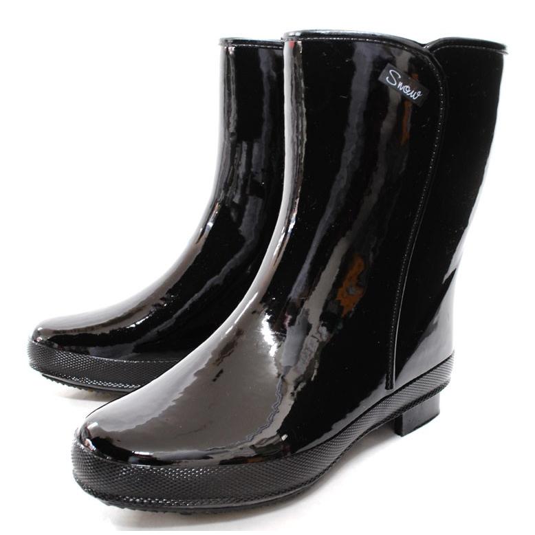 第一ゴム 長靴 防寒 冬用 日本製 スノーブーツ ボア裏 黒 ブラック