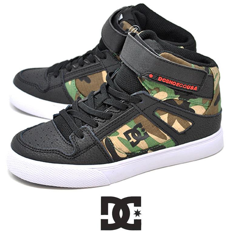 Dcシューズ Dk Blo ブラックカモ ダンス シューズ Pure High Top Se Ev Sn ジュニア ハイカット スニーカー Dkblo Rio Footwear 通販 Yahoo ショッピング