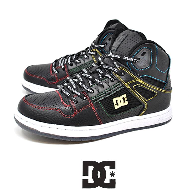 Dcシューズ Dm1025 Kmi 黒 Pure High Top Se ハイカット ブラック マルチ メンズ レディース ダンス シューズ ボーダー スニーカー Dm1025kmi Rio Footwear 通販 Yahoo ショッピング