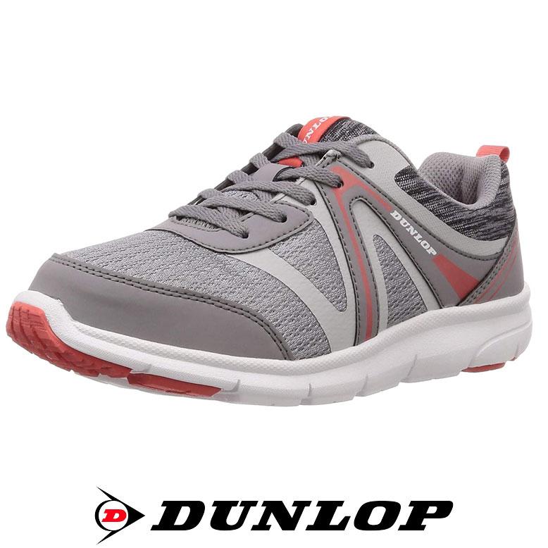 DUNLOP MOTORSPORT 軽量 スニーカー ローカット レディース ダンロップ